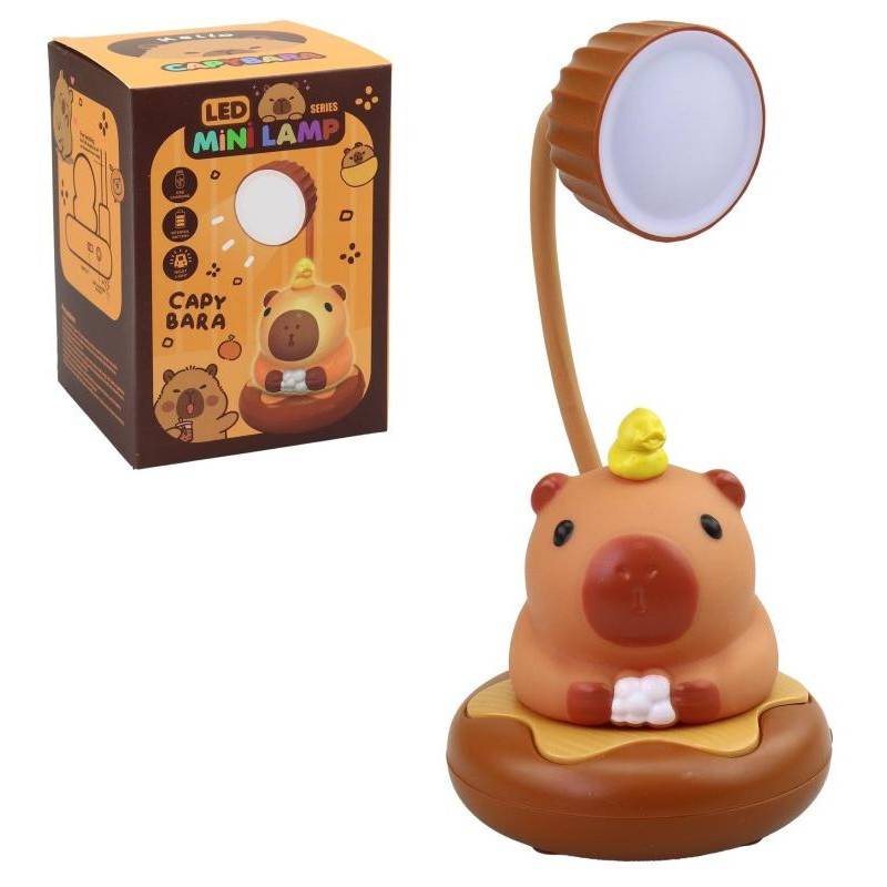 Lampička kapybara, na baterie