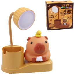 Lampička kapybara se stojánkem, na baterie