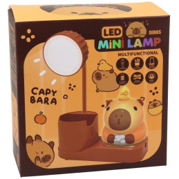 Lampička kapybara se stojánkem, na baterie