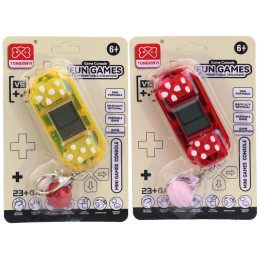 Elektronická hra, 18 ks v display boxu, na baterie