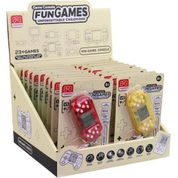 Elektronická hra, 18 ks v display boxu, na baterie