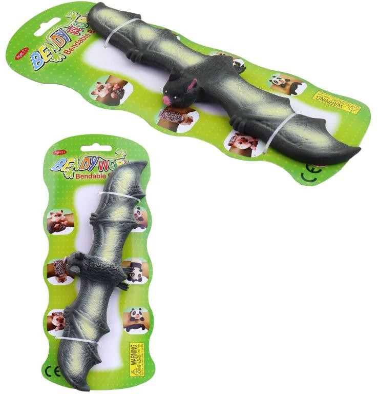 Náramek netopýr na kartě