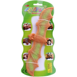 Náramek netopýr barevný na kartě, 25 cm