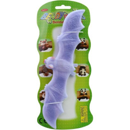 Náramek netopýr barevný na kartě, 25 cm