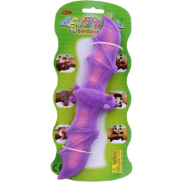 Náramek netopýr barevný na kartě, 25 cm