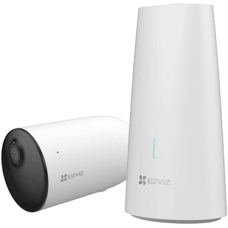 EZVIZ Kit HB3/ základna + 1x IP kamera/ bullet/ Wi-Fi/ 3Mpix/ krytí IP65/ objektiv 2,8mm/ H.265/ IR přísvit až 15m/ bílá