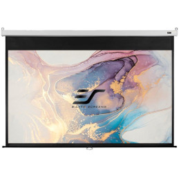 POUŽITÉ - POŠKOZENÝ OBAL - ELITE SCREENS plátno roleta 135" (342,9 cm)/ 16:9/ 167,6 x 298 cm/ Gain 1,1/ case bílý