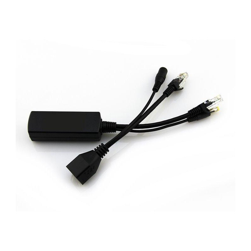 XtendLan POE-PAS-S12B, Power-over-Ethernet sada, 100Mb, stabilizovaných 12V/1A