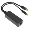 XtendLan XL-POES-12V2, PoE-Splitter 802.3af, 100 Mbit/s, stabilisiert 12 V/1,2 A, mit Schutzschalter