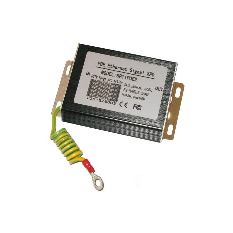 XtendLan Přepěť. ochrana UTP vedení s PoE, 100/1000Mbit, chrání všechny páry, 2x RJ-45