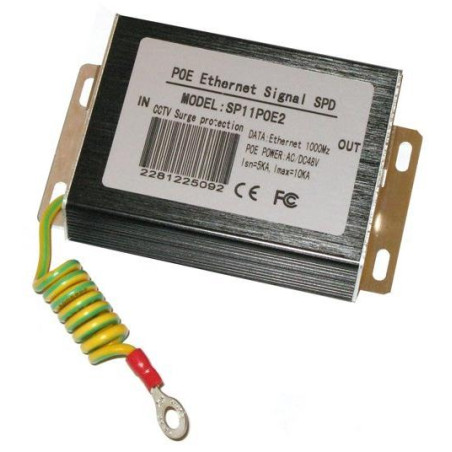 XtendLan Přepěť. ochrana UTP vedení s PoE, 100/1000Mbit, chrání všechny páry, 2x RJ-45