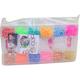 Sestava gumiček s nástrojem 1400 ks