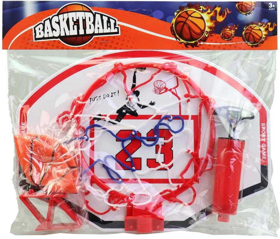 Basketbalový kôš s príslušenstvom