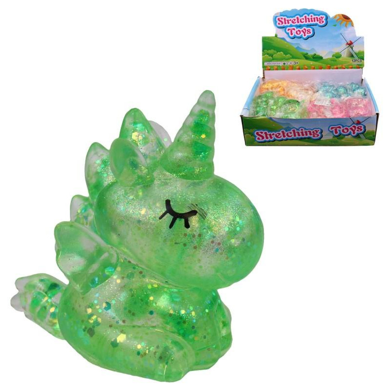 Jednorožec, 12 ks v display boxu, 10 cm