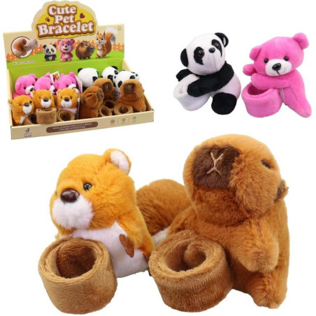 Zvířátko náramek, 12 ks v display boxu