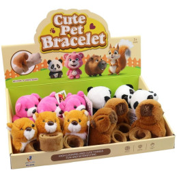 Zvířátko náramek, 12 ks v display boxu