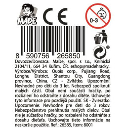 Zvířátko náramek, 12 ks v display boxu