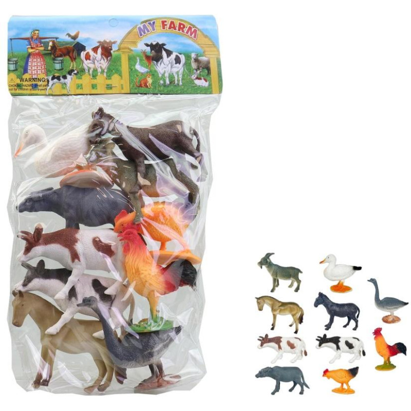 Zvířátka v sáčku, 9-12 cm