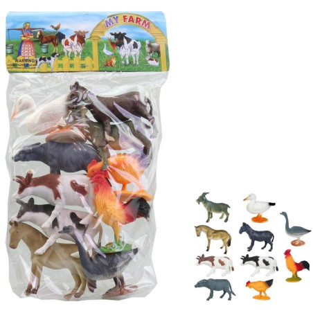 Zvířátka v sáčku, 9-12 cm