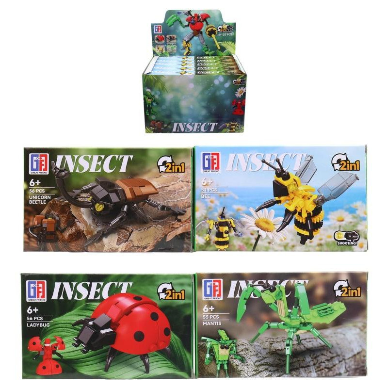 Hmyz, 20 ks v display boxu