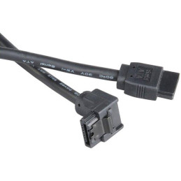 OPRAVENÉ - AKASA kabel SATA 3.0 cable 50 cm černý