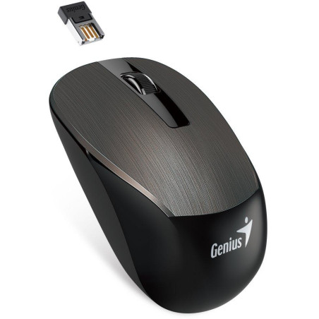 POŠKOZENÝ OBAL - GENIUS NX-7015/ 1600 dpi/ Blue-Eye senzor/ bezdrátová/ čokoládová