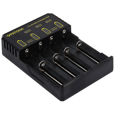 OPRAVENÉ - PATONA nabíječka baterií AA/AAA/18650/14500/CR123A