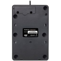 Adesso AKB-601UB/ drátová numerická klávesnice/ odolná proti polití tekutinou/ USB/ černá