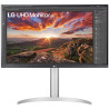 LG Monitor 27UP85NP IPS 4K / 3840 x 2160 / 5 ms / 1200:1 / 400 cd/m² / 2 x HDMI / DisplayPort / USB-C / Lautsprecher / Weiß