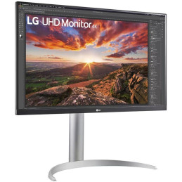 LG monitor 27UP85NP IPS 4K / 3840x2160 / 5ms / 1200:1 / 400cd / 2xHDMI / DP / USB-C/ repro / bílý