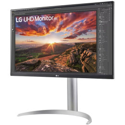 LG monitor 27UP85NP IPS 4K / 3840x2160 / 5ms / 1200:1 / 400cd / 2xHDMI / DP / USB-C/ repro / bílý