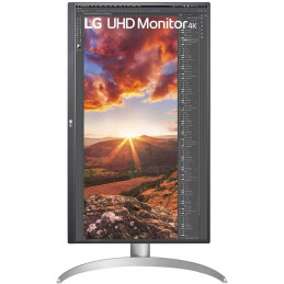 LG monitor 27UP85NP IPS 4K / 3840x2160 / 5ms / 1200:1 / 400cd / 2xHDMI / DP / USB-C/ repro / bílý