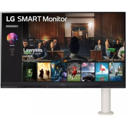 LG monitor 32SQ780S-W / VA / 31,5" / 4K 3840x2160 / 16:9 / 250cdm / 5ms / HDMI / USB-C//repro 5Wx2 /pivot/ výškově nast.