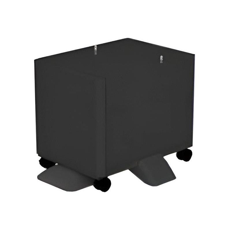 Kyocera Podstavný stolek kovový, s úložným prostorem a kolečky, 57cm,vč. stabil.podpěry