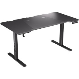 POŠKOZENÝ OBAL - Endorfy herní stůl Atlas L electric / 150cm x 78cm / nosnost 80 kg / elektricky výškově stavitelný (73-120cm)..
