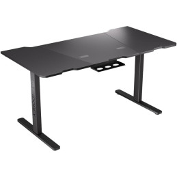 POŠKOZENÝ OBAL - Endorfy herní stůl Atlas L electric / 150cm x 78cm / nosnost 80 kg / elektricky výškově stavitelný (73-120cm)..