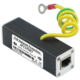 XtendLan Přepěťová ochrana UTP vedení s PoE, 100Mbit, zapojení End-span, 2x RJ-45