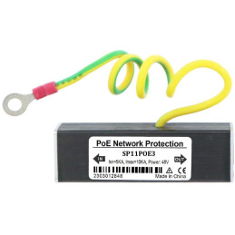 XtendLan Přepěťová ochrana UTP vedení s PoE, 100Mbit, zapojení End-span, 2x RJ-45