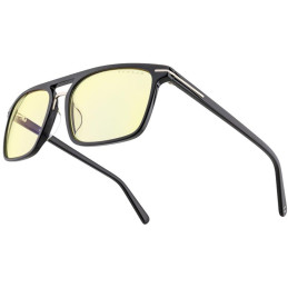 GUNNAR kancelářske/herní brýle  BARTON ONYX jantarová skla BLF 65 GUNNAR focus