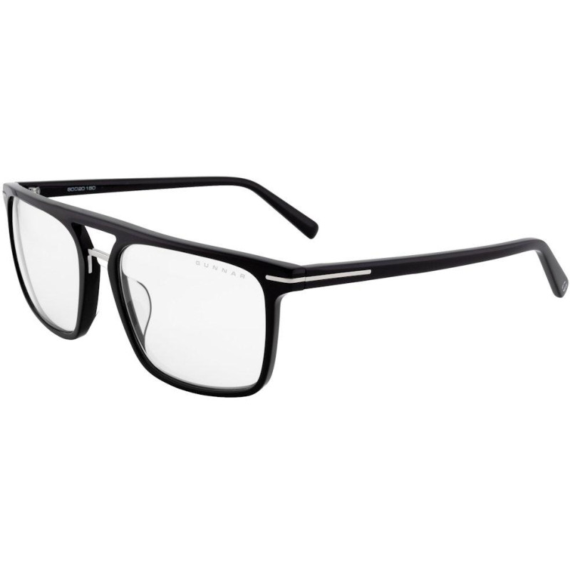 GUNNAR kancelářske/herní brýle  BARTON ONYX čirá skla BLF 35 GUNNAR focus