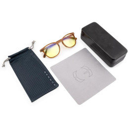 GUNNAR kancelářske/herní brýle  DAVIS MAPLE jantarová skla BLF 65 GUNNAR focus