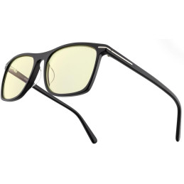 GUNNAR kancelářske/herní brýle  HAYWARD ONYX jantarová skla BLF 65 GUNNAR focus