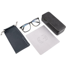 GUNNAR kancelářske/herní brýle  HAYWARD ONYX čirá skla BLF 35 GUNNAR focus