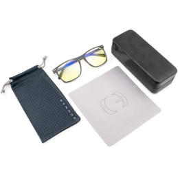 GUNNAR kancelářske/herní brýle  HAYWARD TEAK jantarová skla BLF 65 GUNNAR focus