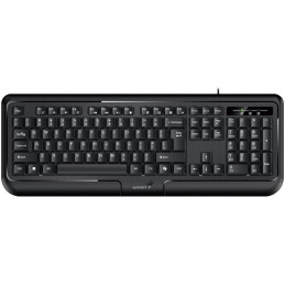 POŠKOZENÝ OBAL - GENIUS KB-118 ver. II/ Drátová/ Copilot/ USB/ černá/ CZ+SK layout