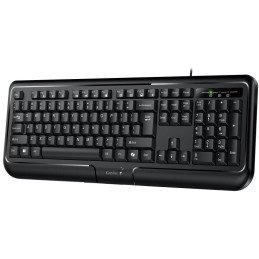 POŠKOZENÝ OBAL - GENIUS KB-118 ver. II/ Drátová/ Copilot/ USB/ černá/ CZ+SK layout