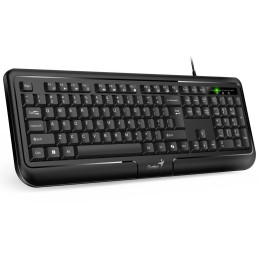 POŠKOZENÝ OBAL - GENIUS KB-118 ver. II/ Drátová/ Copilot/ USB/ černá/ CZ+SK layout