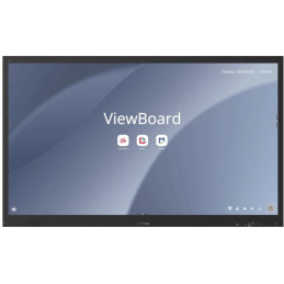 ViewSonic Flat Touch Display IFP6563-1C/65"  4K UHD,50 multi-point PCAP,9H,450nits, 16G RAM/128G,HDMI,DP,USB,RJ45, RS232