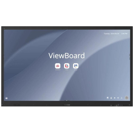 ViewSonic Flat Touch Display IFP6563-1C/65"  4K UHD,50 multi-point PCAP,9H,450nits, 16G RAM/128G,HDMI,DP,USB,RJ45, RS232