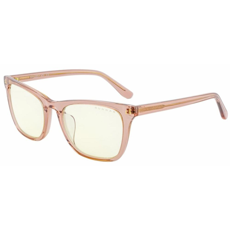 GUNNAR kancelářske/herní dioptrické brýle  TINDRA READER ROSE LATTE * čirá skla * BLF 35 * dioptrie +1